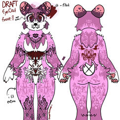 Was used as a ref for a VRChat Avatar's Retexture.